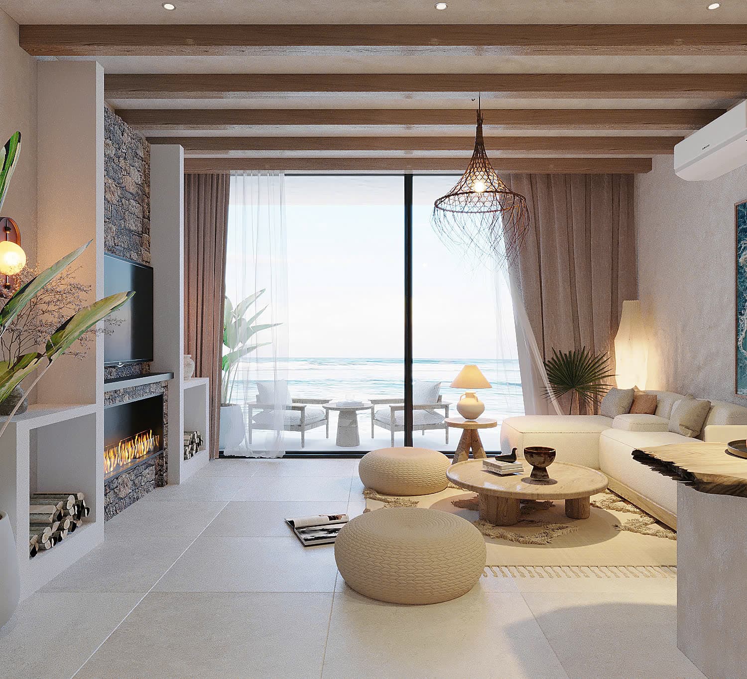 Grand Two Bedroom Sea View Residence photo 5