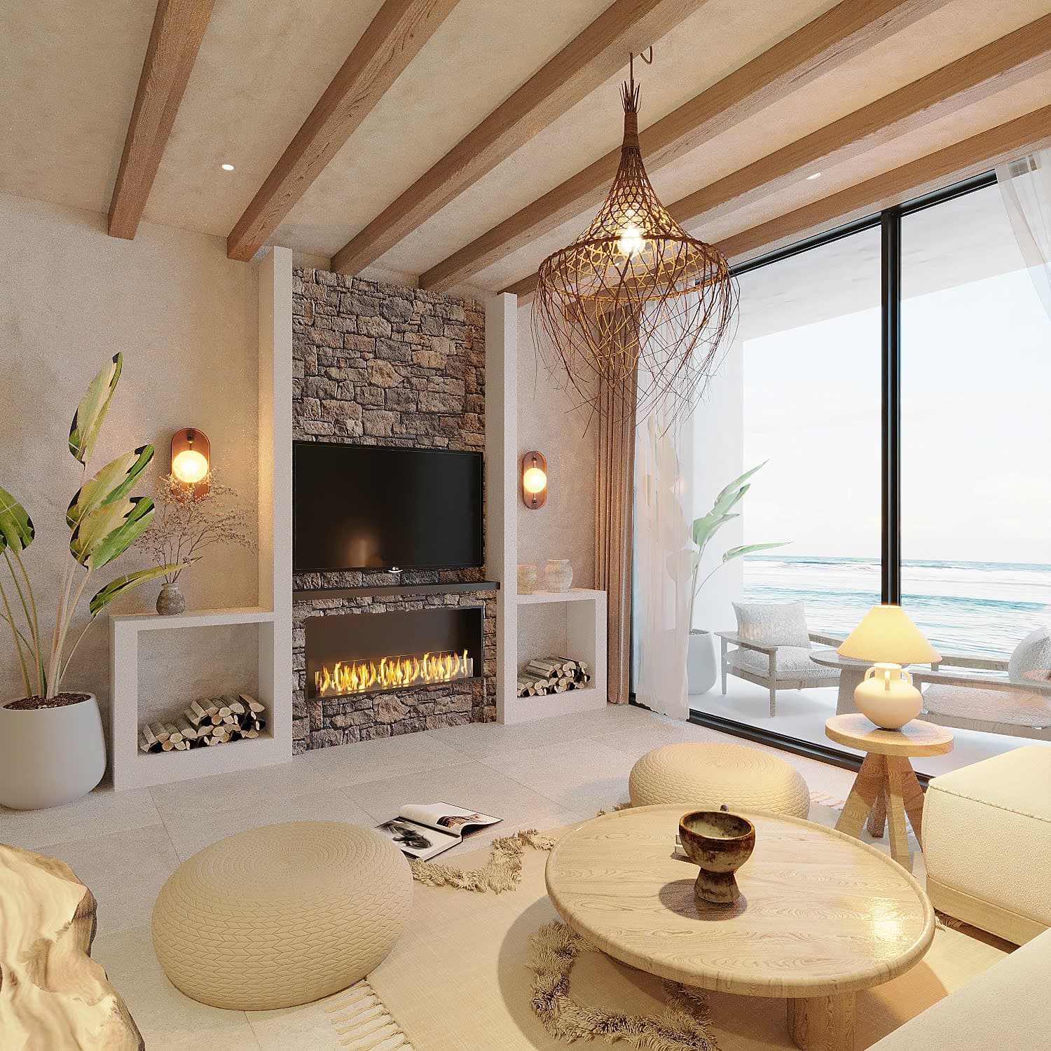 Grand Two Bedroom Sea View Residence photo 9